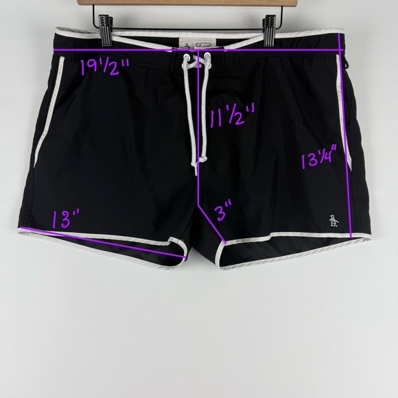 Original Penguin by Munsingwear Men’s Swim Trunks – Size 38 - Picture 8 of 8